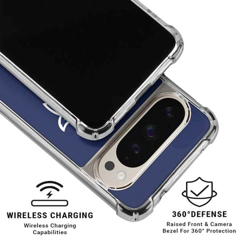 Villanova University V Initial Google Pixel 9/9 Pro Clear Case